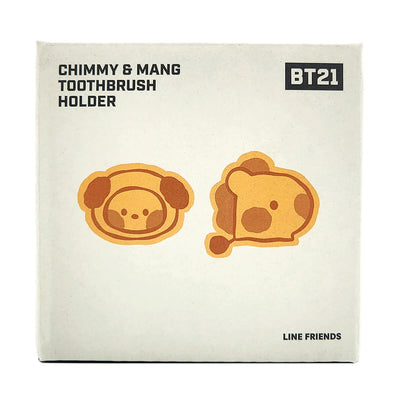 BT21 CHIMMY & MANG Sweetie Toothbrush Holder