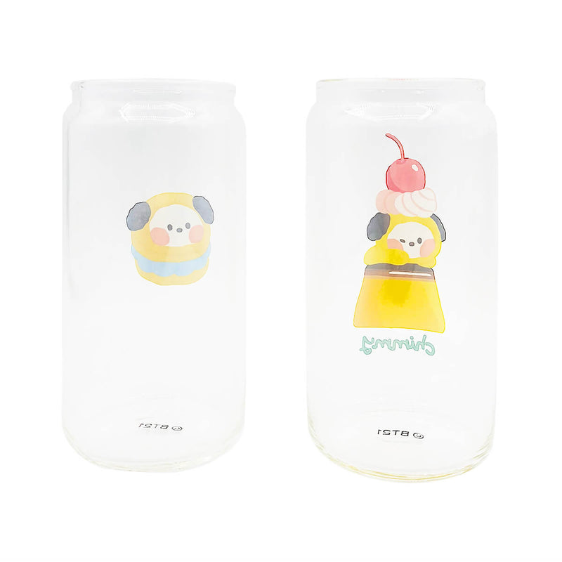 BT21 CHIMMY Glass Cup Set