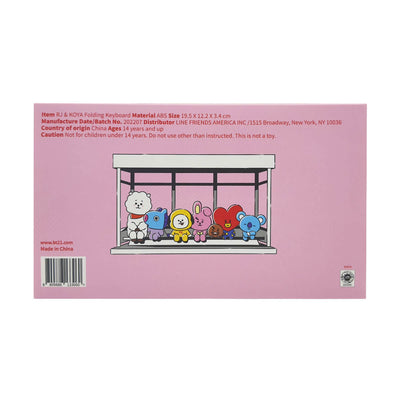 BT21 RJ & KOYA Folding Keyboard