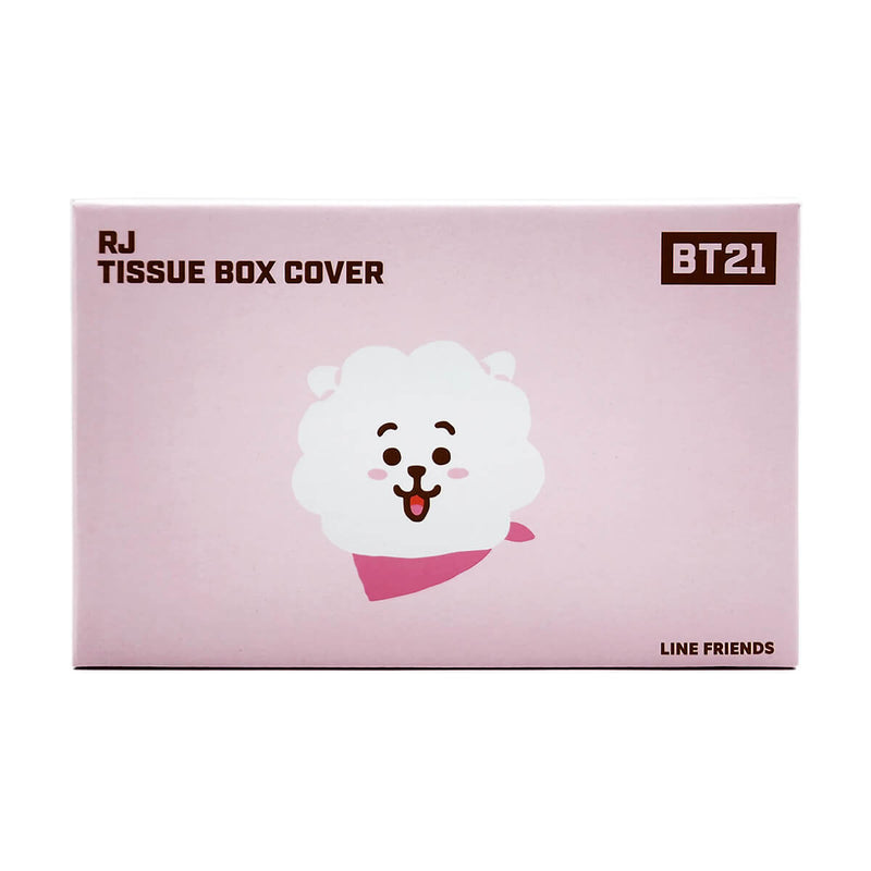BT21 RJ Cherry Blossom Tissue Box Cover