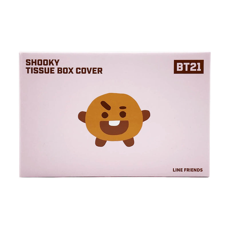 BT21 SHOOKY Cherry Blossom Tissue Box Cover