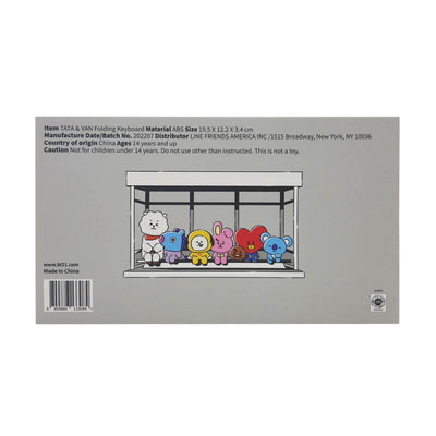 BT21 TATA & VAN Folding Keyboard