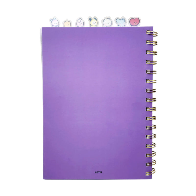 BT21 minini Spiral Notebook