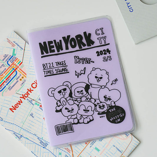 BT21 NEW YORK City Edition Passport Cover