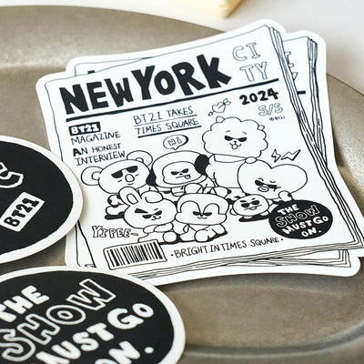BT21 NEW YORK City Edition Sticker Set