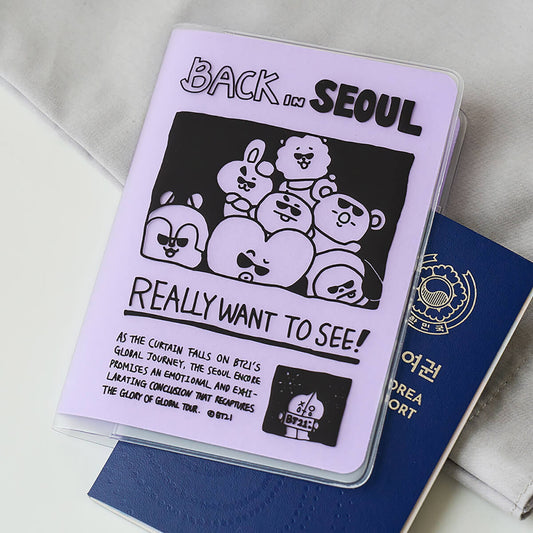 BT21 SEOUL City Edition Passport Cover