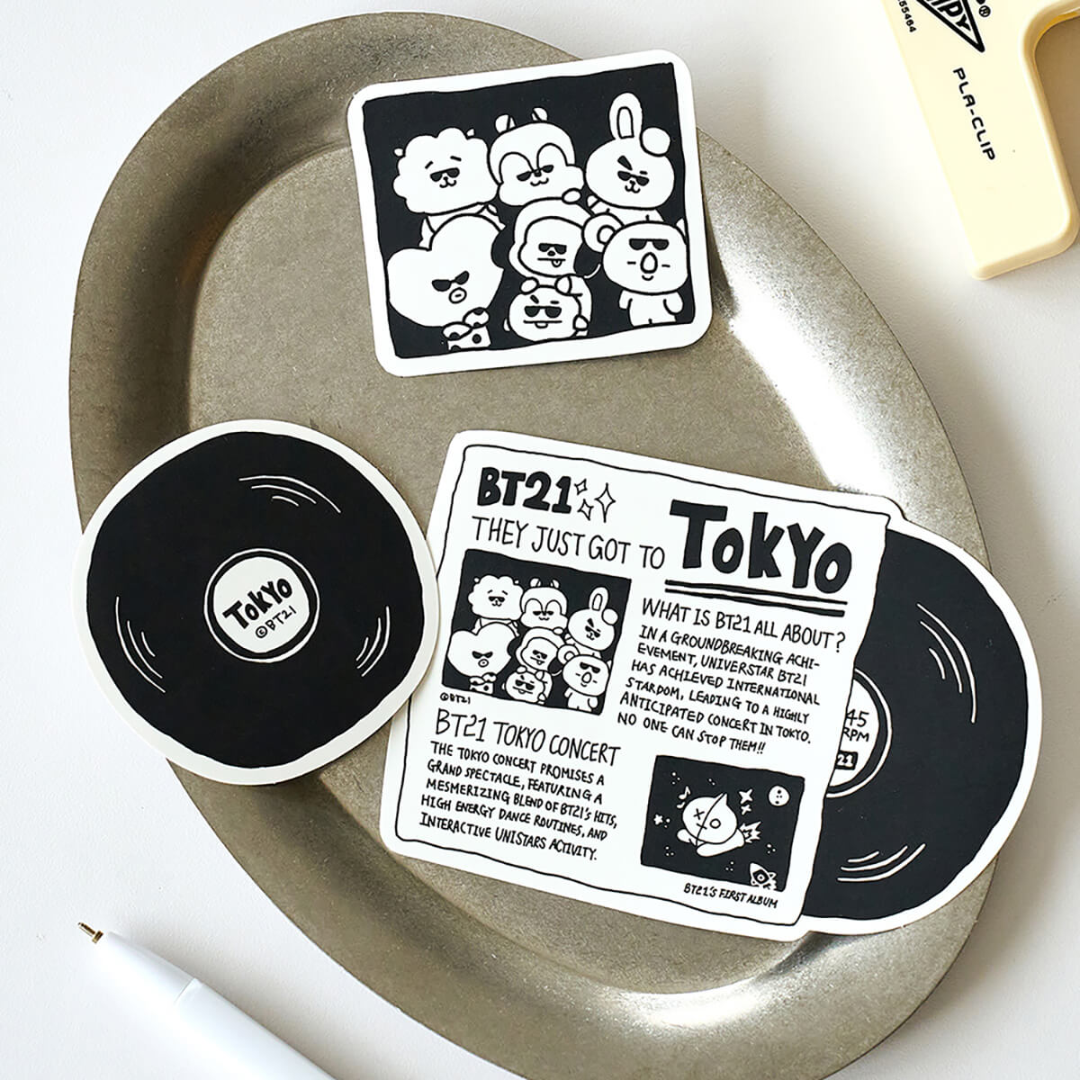 BT21 TOKYO City Edition Sticker Set