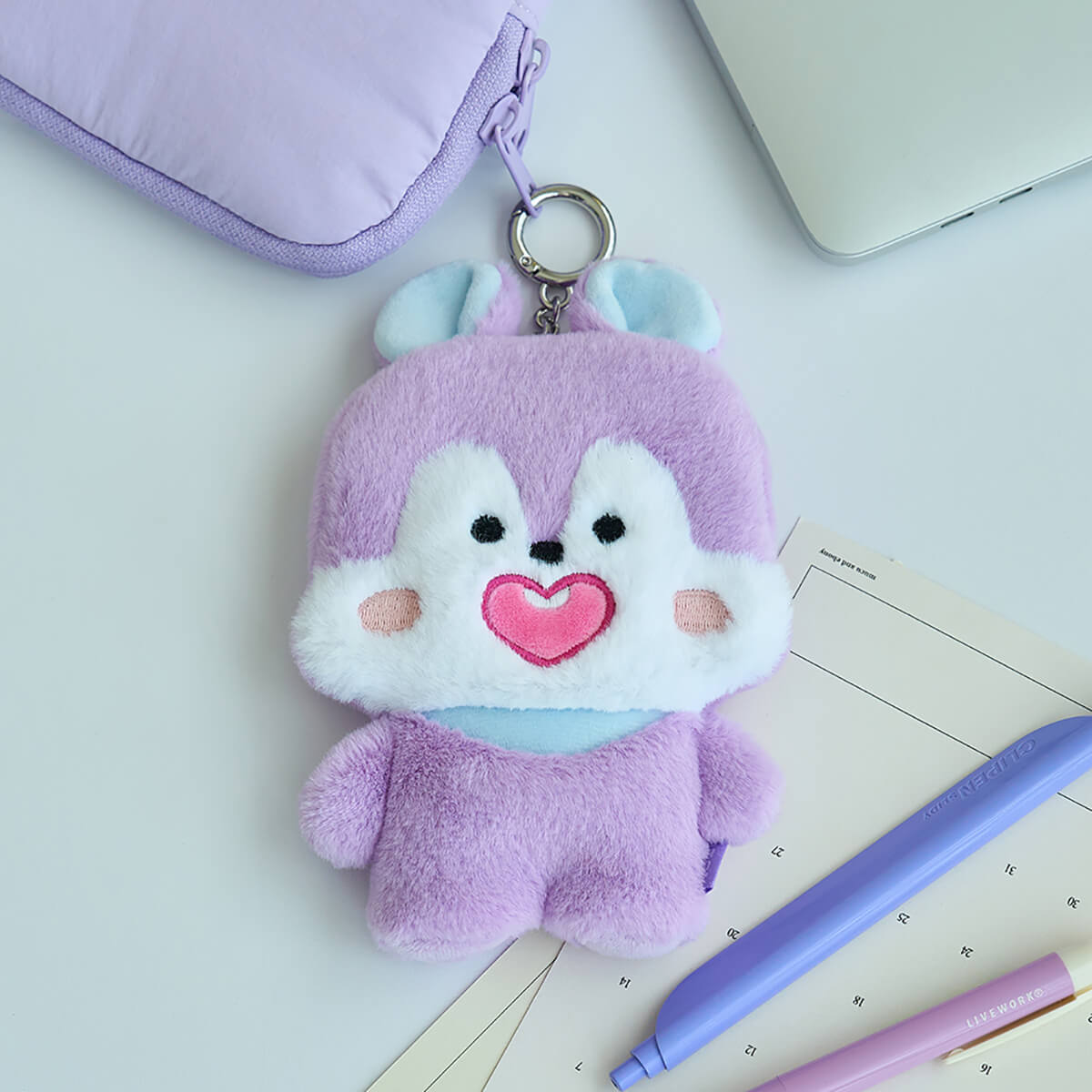 BT21 MANG Basic Flat Pouch