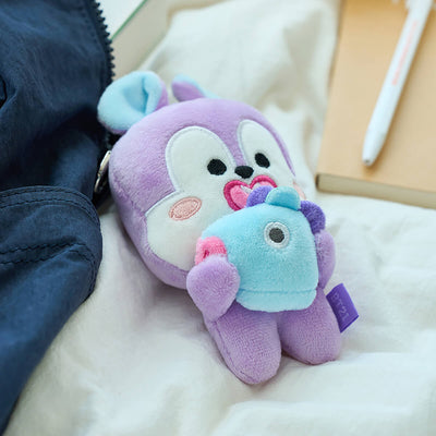 BT21 MANG Basic Doll Keyring with Mask