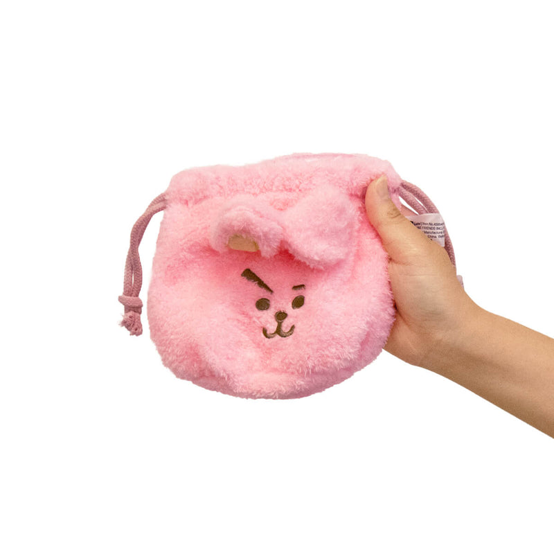BT21 COOKY Boucle Drawstring Pouch