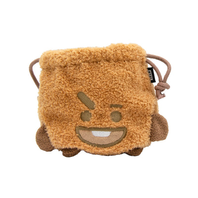 BT21 SHOOKY Boucle Drawstring Pouch