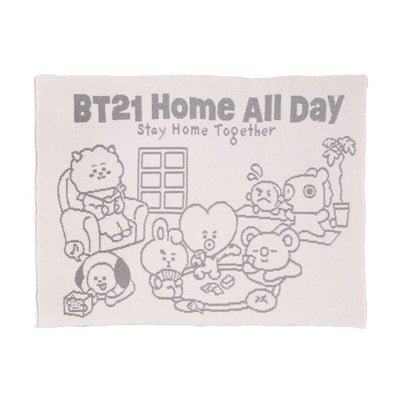 BT21 Home All Day MOCO Blanket