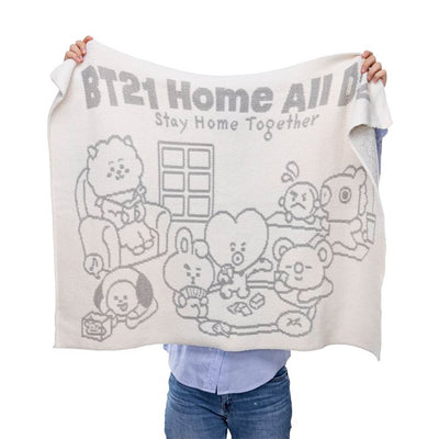 BT21 Home All Day MOCO Blanket