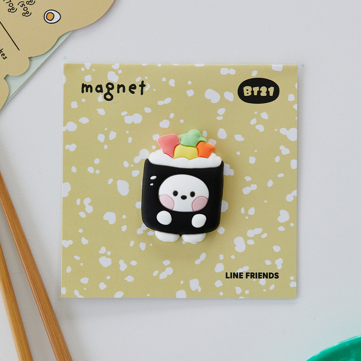 BT21 RJ BABY minini BUNSIK Magnet