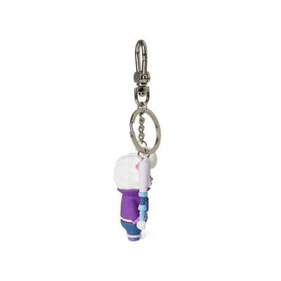 BT21 X Brawl Stars BIBI RJ Keyring