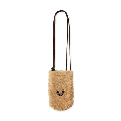 BT21 SHOOKY BABY Boucle Cell Phone Crossbody Bag