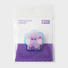 BT21 SHOOKY minini Purple of Wish Acrylic Magnetic Clip