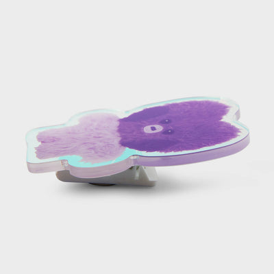 BT21 TATA minini Purple of Wish Acrylic Magnetic Clip