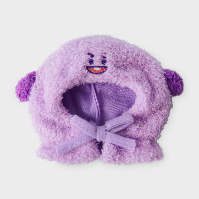 BT21 SHOOKY Purple of Wish Costume Closet Hoodie Cap