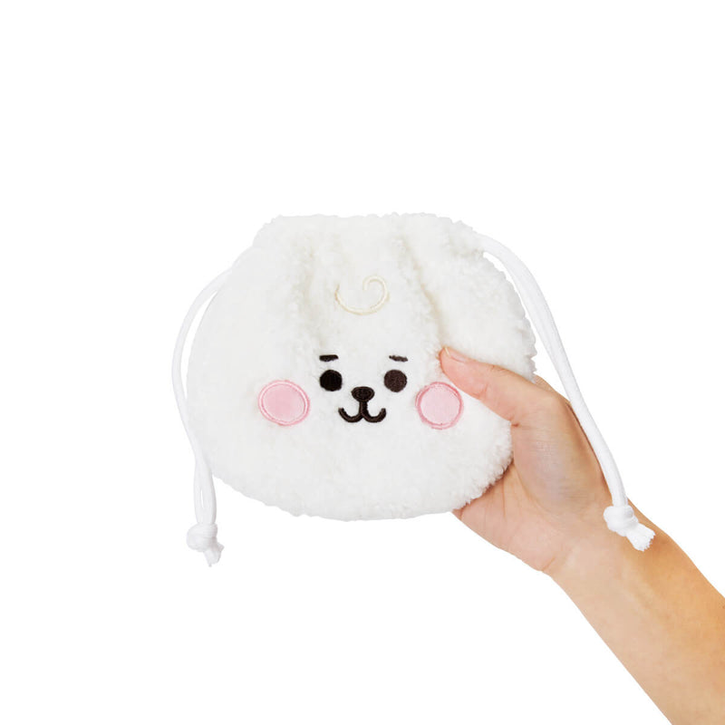 BT21 RJ BABY Boucle Drawstring Pouch
