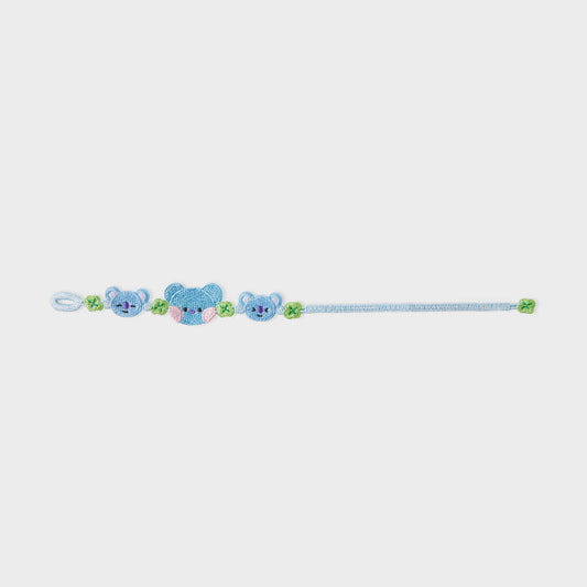 BT21 KOYA BIG & TINY Edition Embroidery Patch Bracelet