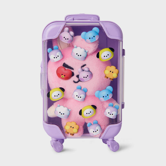 BT21 COOKY mini BIG & TINY Edition Luggage Plush Doll