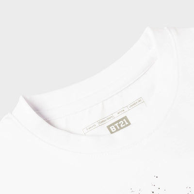 BT21 SHOOKY Basic Street T-Shirt White