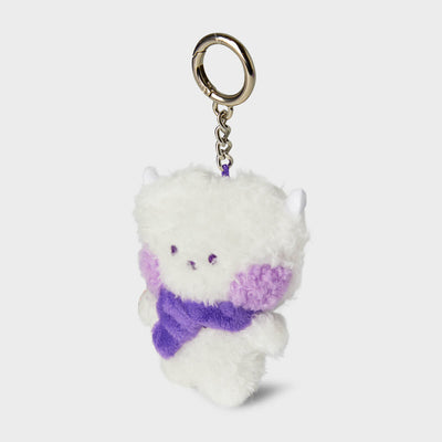 BT21 RJ mini minini Purple of Wish Plush Keyring