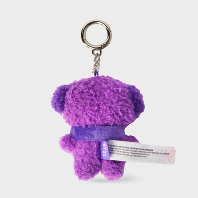 BT21 CHIMMY mini minini Purple of Wish Plush Keyring