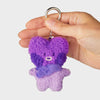 BT21 TATA mini minini Purple of Wish Plush Keyring