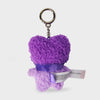 BT21 TATA mini minini Purple of Wish Plush Keyring