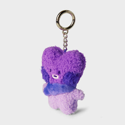 BT21 TATA mini minini Purple of Wish Plush Keyring