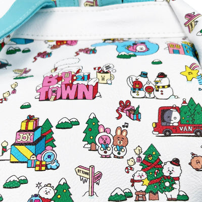 BT21 Holiday Town Group Mini Backpack