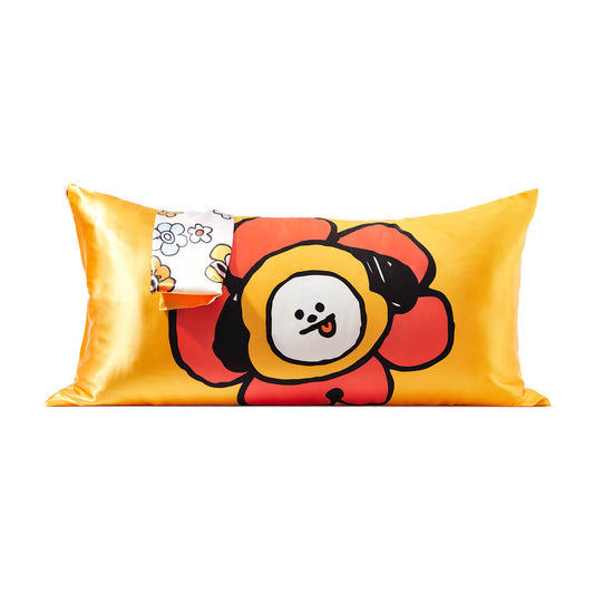 BT21 meets Kitsch CHIMMY Satin Pillowcase King