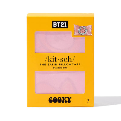 BT21 meets Kitsch COOKY Satin Pillowcase Standard