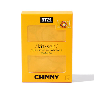 BT21 meets Kitsch CHIMMY Satin Pillowcase Standard