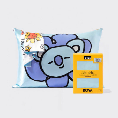 BT21 meets Kitsch KOYA Satin Pillowcase Standard