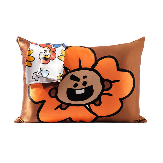 BT21 meets Kitsch SHOOKY Satin Pillowcase Standard