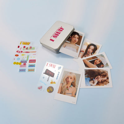 (G)I-DLE Tin Box Polaroid Set