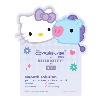 BT21 MANG & Hello Kitty Dream Smooth Solution Essence Mask
