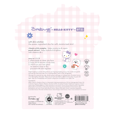 BT21 RJ & Hello Kitty Dream Soft Touch Essence Mask