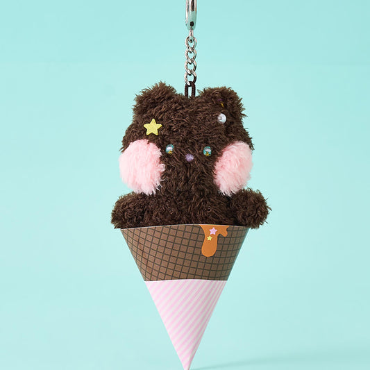 LINE FRIENDS bnini mini minini Ice Cream Keyring