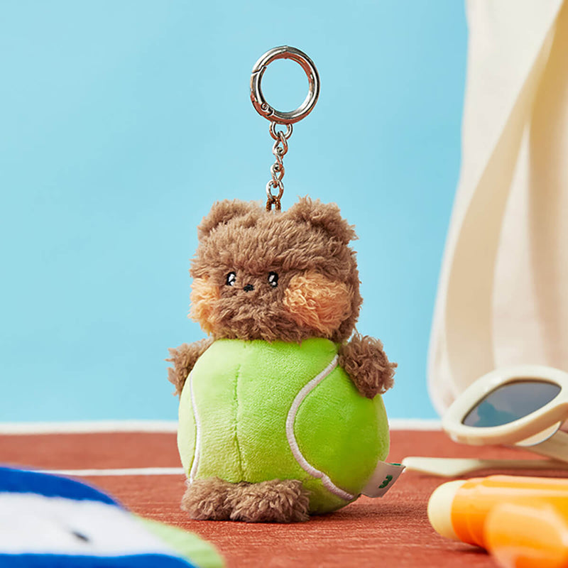 LINE FRIENDS bnini mini minini Field Day Plush Keyring