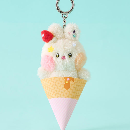 LINE FRIENDS conini mini minini Ice Cream Keyring