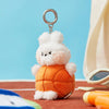 LINE FRIENDS conini mini minini Field Day Plush Keyring