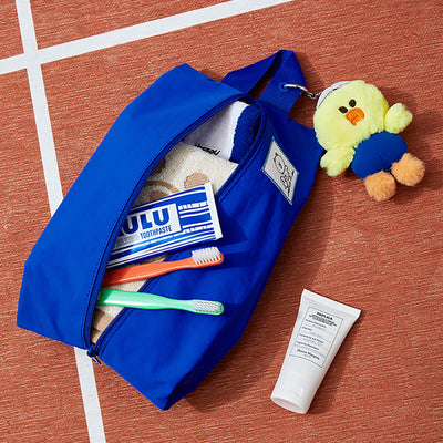 LINE FRIENDS Field Day Blue Pouch