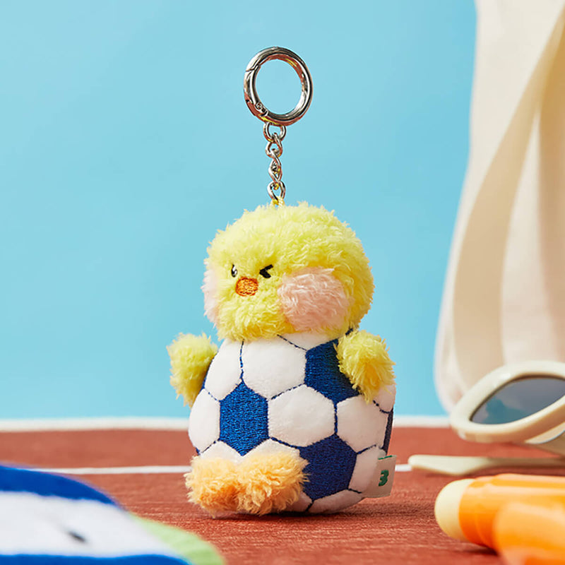 LINE FRIENDS selini mini minini Field Day Plush Keyring