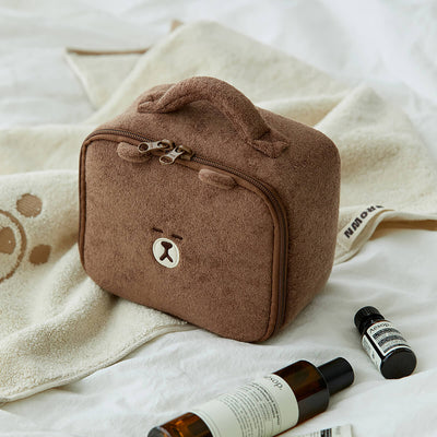 LINE FRIENDS BROWN Lazy Day Multi Pouch