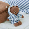 LINE FRIENDS BROWN Lazy Day Costume Plush Keyring
