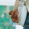 LINE FRIENDS BROWN Lazy Day Plush Keyring